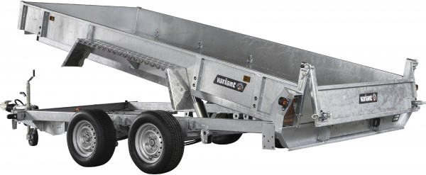 Machinetransporter / kipper in 1 Electrisch 360x170 3500kg