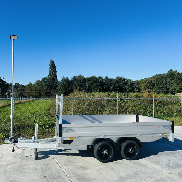 Vdm plateauwagen 308x182 2700 kg
