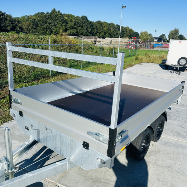 Vdm plateauwagen 308x182 3500 kg
