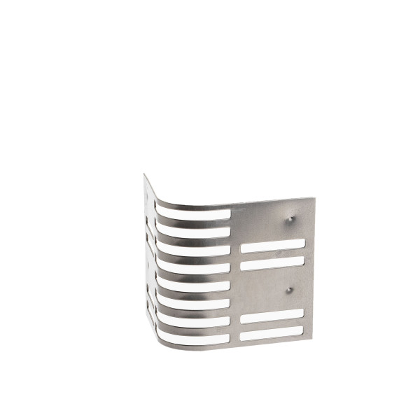 SpouwSafe 4cm Edelstahl Stoßfugenlüfter Anthrazit (box pro 20st.)