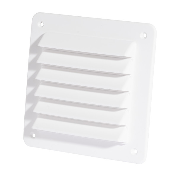 PP grille 150x150mm blanc