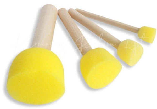 Set d'éponge champignon en 4 tailles différentes photo du produit