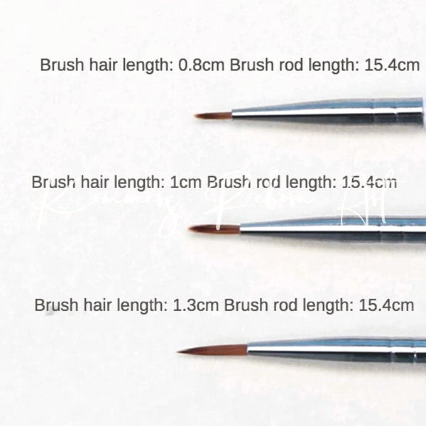 Boheija artist brushes round in 3 sizes - no. 0 product foto