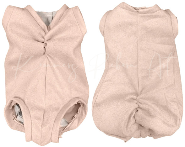 Lijfje voor Reborns met Hele Ledematen - 18 inch product foto