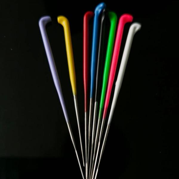 10 coated root needles - trial set of 8 different needles product foto