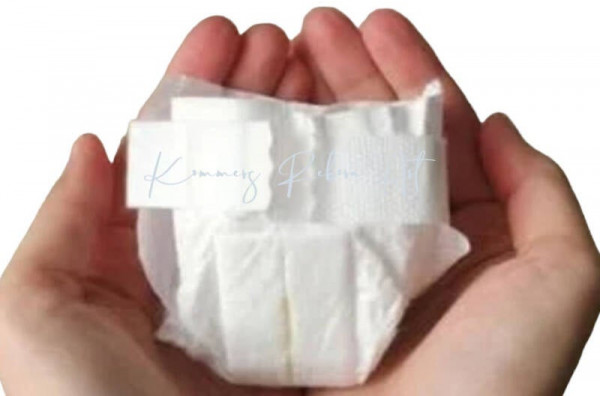 Reborn Art Luiers Nano – 3 stuks – Voor de Kleinste Reborns (<700 g) product foto