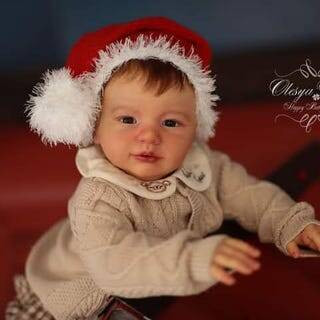 Vito seated reborn kit - laura tuzio ross product foto