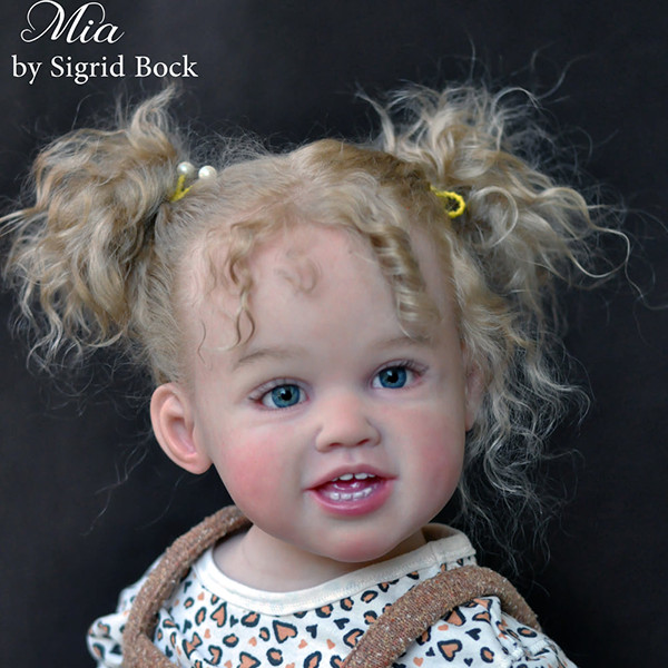 Mia reborn kit - sigrid bock - sitting Photo du produit