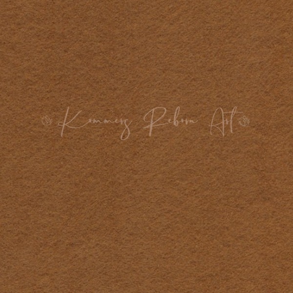 Synthetic felt - large - brown product foto