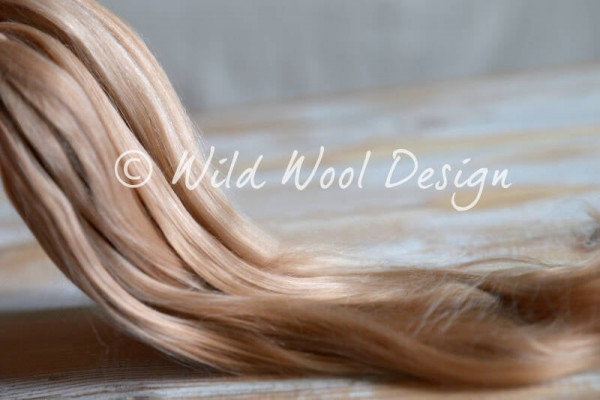 Laine sauvage suri alpaga - blonde miel Photo du produit