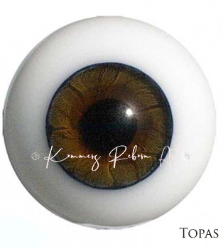 Ojos de cristal Lauschaer con iris grande - topas - 22mm 30,95 € product foto