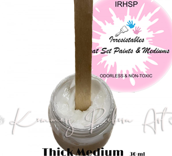 Heat set medium (irhsp) 30ml- thicken medium product photo