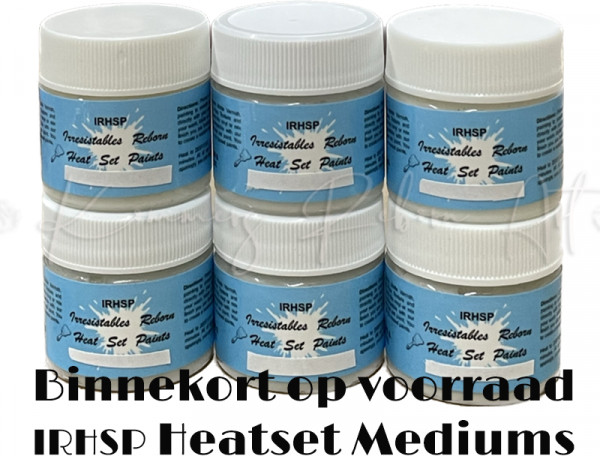 Heat set medium (irhsp) 30ml- set van 6 mediums product foto