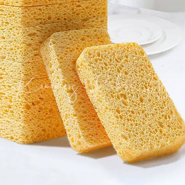 Éponge douce en pâte de bois Photo du produit