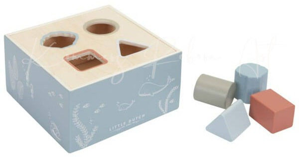 Vormenstoof oceaan little dutch blauw product foto