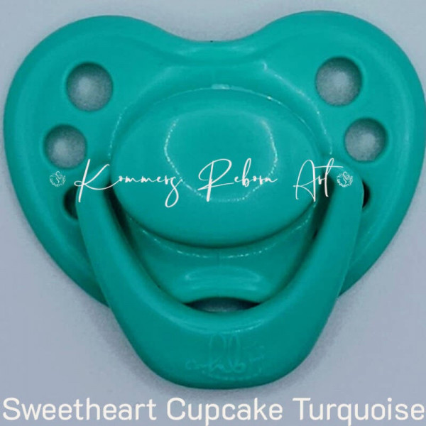Coeur d'amour Honeybug - cupcake turquoise Photo du produit