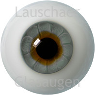 Platte lauschaer figuren ogen - grijs product foto