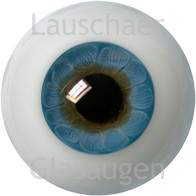 Platte lauschaer figuren ogen - turquoise product foto