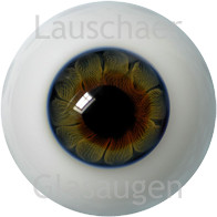 Ojos planos de figuras Lauschaer - topacio azul - 24mm 29,95 € Foto del producto