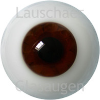 Ojos planos de figuras Lauschaer - marrón chocolate - 24mm 29,95 € Foto del producto
