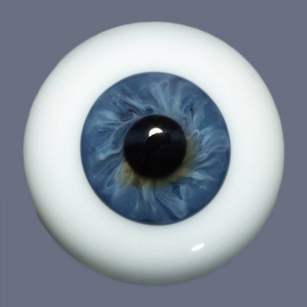 Figuren ogen met grote iris - blauw 09 — 20mm product foto