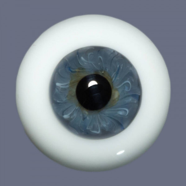 Figuren ogen met grote iris - blauw grijs 31 product foto