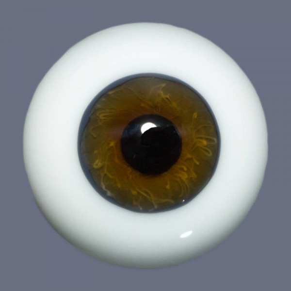 Figuren ogen met grote iris - bruin 06 product foto