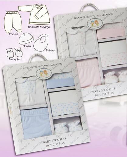 Coffret cadeau de vêtements haut de gamme 5 pièces — rose Photo du produit