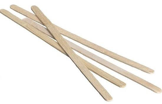 100 agitadores de bambú Foto del producto