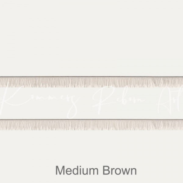 Wimpertjes op steng - medium brown 03 — 5-6mm product foto