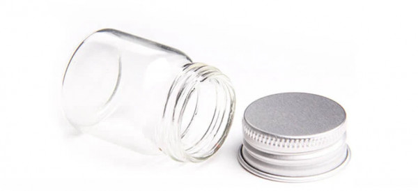 Tarro de Vidrio 20 ml con Tapa de Rosca product foto