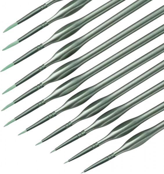 Ronde Penselen - Set van 11 stuks  in de maten 0000-7 product foto