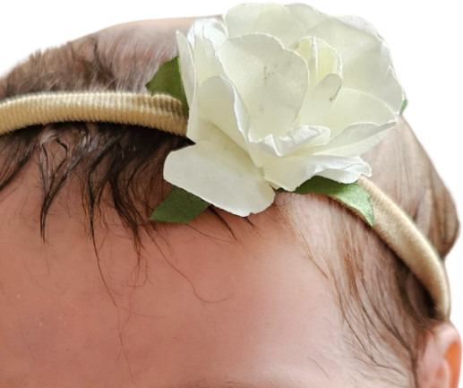 Handgemaakte Haarbandjes met Papieren Bloem product foto