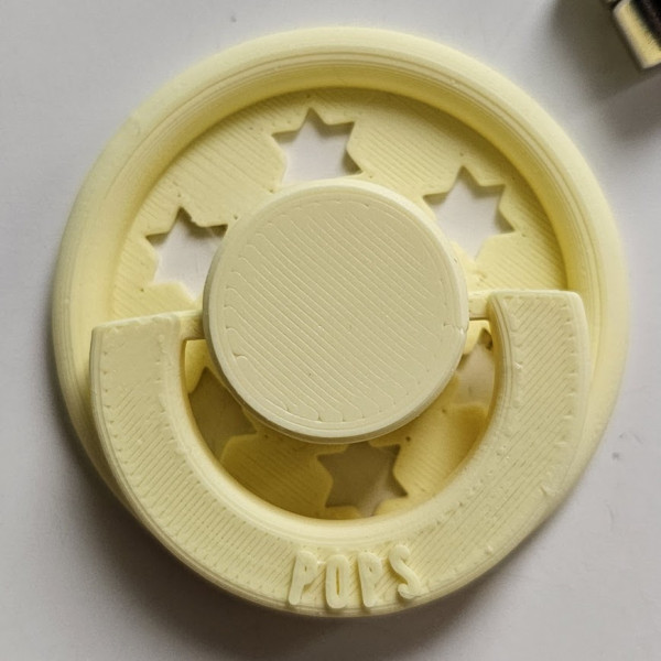 POPS magneetspeen - Yellow - inclusief Magneet product foto