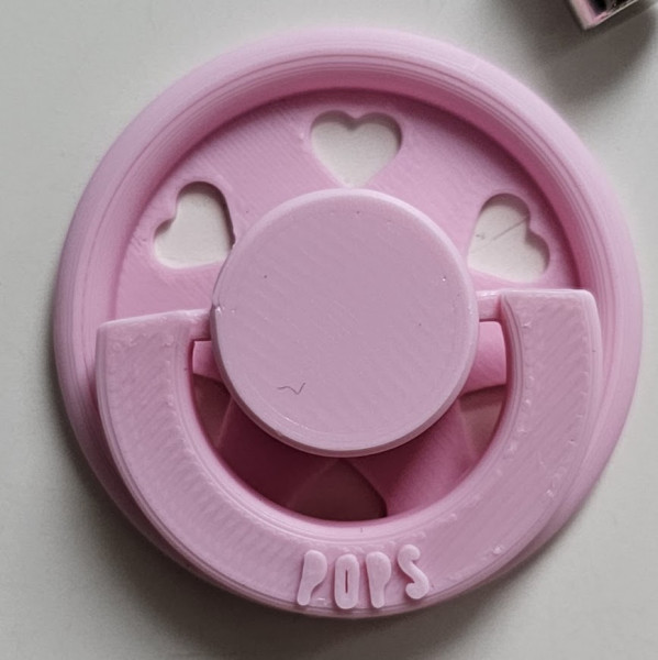 POPS magneetspeen roze inclusief magneet product foto