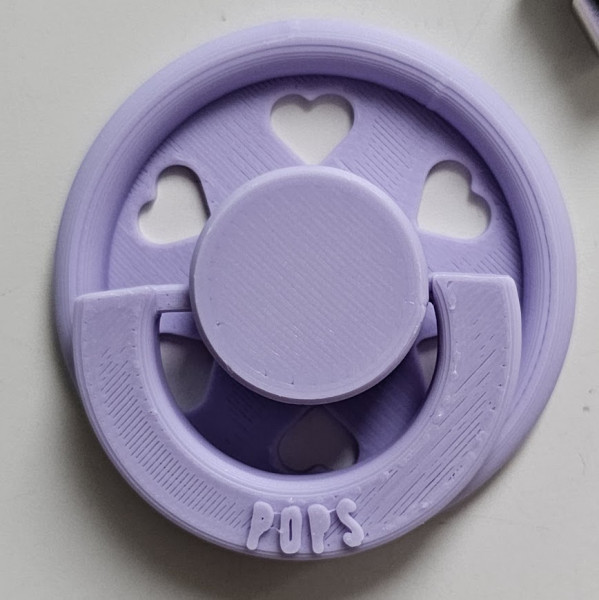 POPS magneetspeen paars inclusief magneet product foto