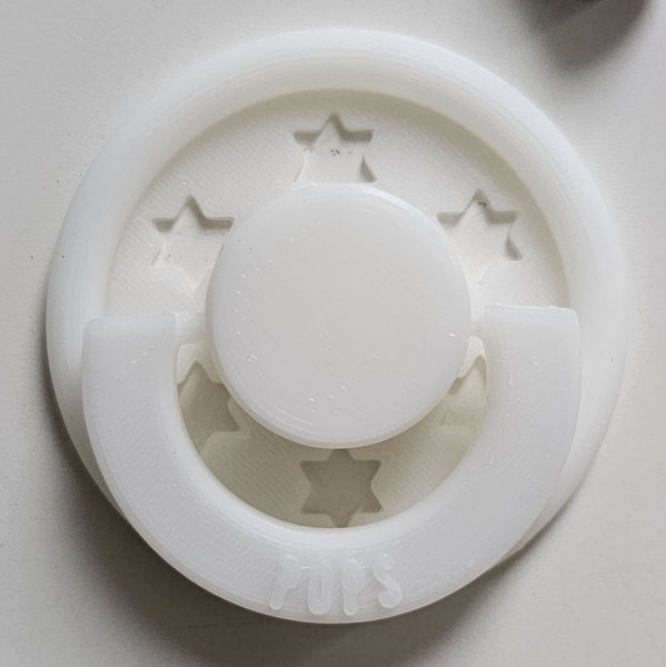 POPS magneetspeen wit inclusief magneet product foto