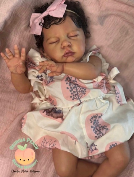 Pre-order Reborn kit Cameron asleep  by Laura Tuzio Ross product photo