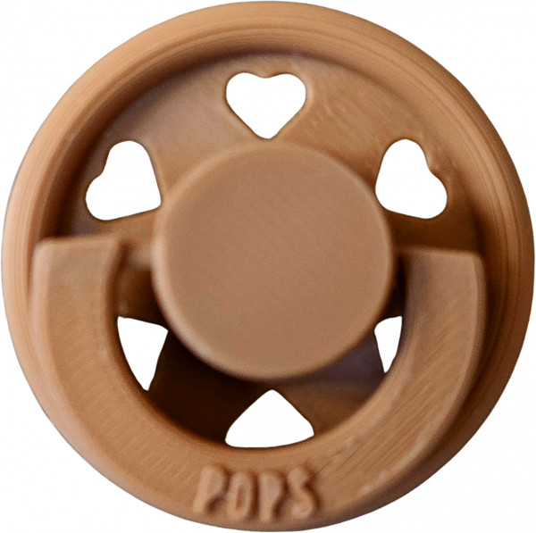 POPS magneetspeen Cappuccino inclusief magneet product foto