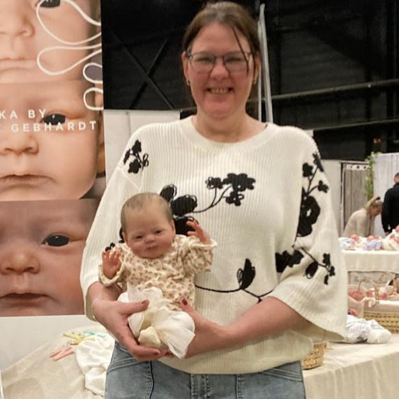 Op maat gemaakte reborn – volledig naar wens samengesteld product foto