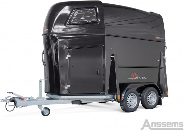 Anssems Trailer PTH 2000 Excelente - zwart metallic