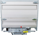 Aluminium Opzetbord Dubbel (H=100 cm) Voorkant