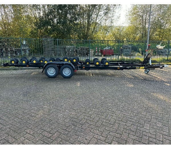 Boottrailer tandem geremd 3500kg