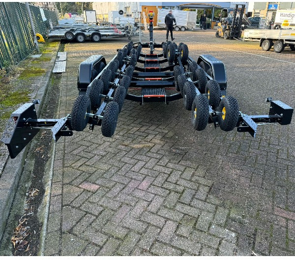Boottrailer tandem geremd 3500kg