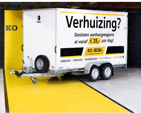 Gesloten tandem met klep