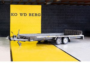 Autotrailer kantelbaar dichte vloer