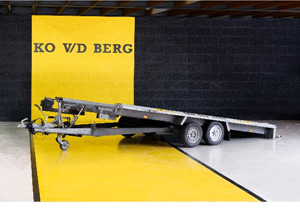 Autotrailer kantelbaar dichte vloer