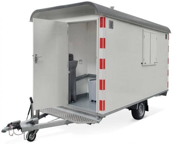 Anssems Schaftwagen met toilet PTS 1400 390 x 188cm