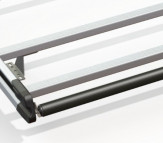 Ladderrol gemonteerd