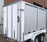 2 schuifluiken aluminium naast elkaar